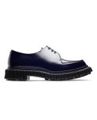 Derbies en cuir nuit