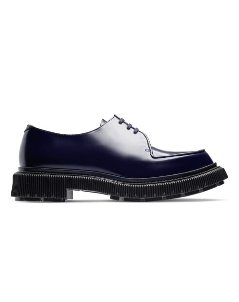 Derbies en cuir nuit