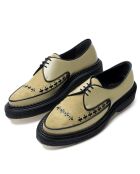 Creepers en cuir sable