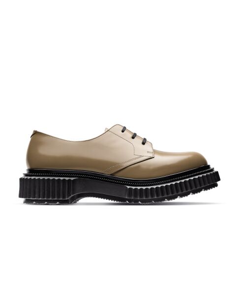 Derbies en cuir cappuccino
