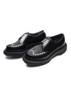 Derbies noir/asphalte/ivoire