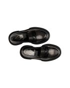 Mocassins en cuir noirs