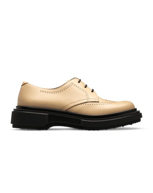 Derbies en cuir peau