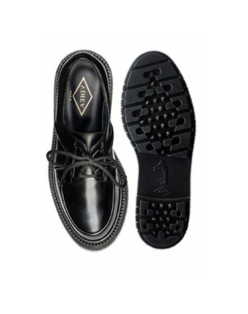 Derbies en cuir noirs