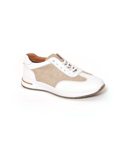 Zapatillas deportivas de piel blanca Varnel