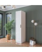 Armadio BA190 - 4563 bianco - 45 x 210 x 57,5 cm