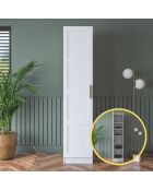 Armadio BA190 - 4563 bianco - 45 x 210 x 57,5 cm