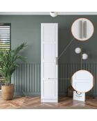 Armadio BA190 - 4563 bianco - 45 x 210 x 57,5 cm