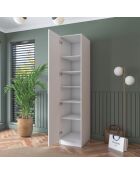 Armadio BA190 - 4563 bianco - 45 x 210 x 57,5 cm