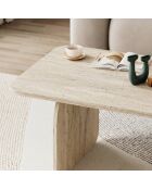 Pietra salontafel in travertijn - 100x42x60 cm