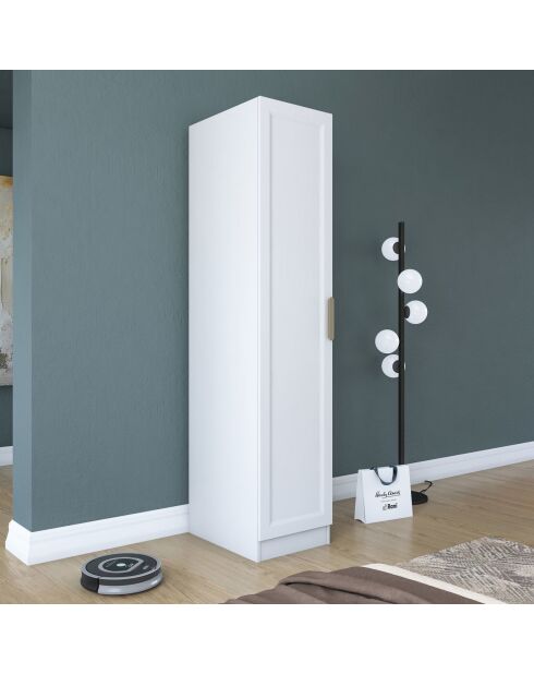 Armario BA204 - 4598 blanco - 45 x 210 x 45 cm
