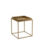 Shb-018-A gouden salontafel - 45x45x52 cm