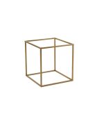 Shb-018-A gouden salontafel - 45x45x52 cm