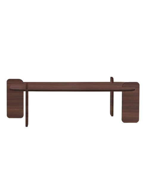 Renard Milan salontafel in notenhout - 147x35x87 cm