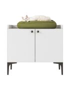 Houten kattenhuis PA101 - 4724 wit - 70x61,8x45 cm