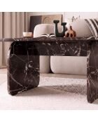 Pietra salontafel rood marmer - 100x42x60 cm