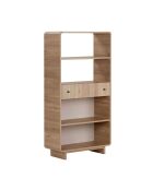 Librería Senza de roble - 78x153x34 cm