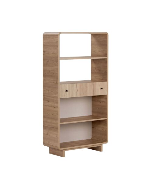 Libreria Senza in rovere - 78x153x34 cm