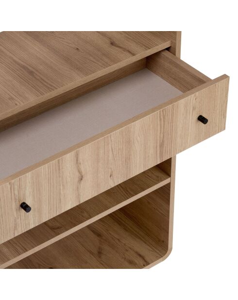 Libreria Senza in rovere - 78x153x34 cm