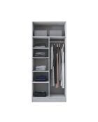 Armadio BA170 - 4604 bianco - 90 x 210 x 57,5 cm