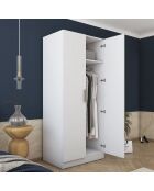 Armadio BA170 - 4604 bianco - 90 x 210 x 57,5 cm