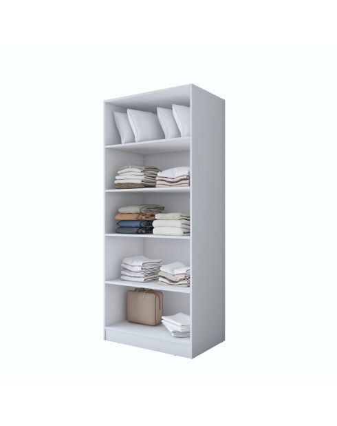 Armadio BA188 - 4569 bianco - 90 x 210 x 57,5 cm