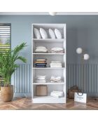 Armadio BA188 - 4569 bianco - 90 x 210 x 57,5 cm