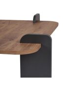 Marais salontafel Atlantic denne/antraciet - 117x35x117 cm