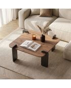 Marais salontafel Atlantic denne/antraciet - 117x35x117 cm