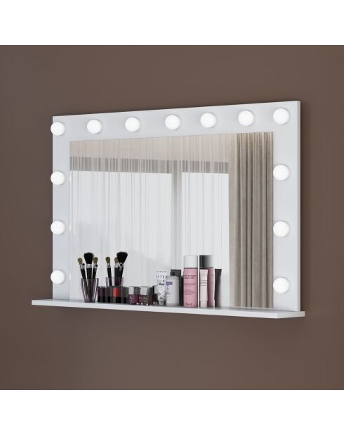 Tavolo da trucco EF110 - 5167 bianco - 120x71,8x15 cm