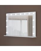 Tavolo da trucco EF110 - 5167 bianco - 120x71,8x15 cm