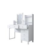 Tavolo da trucco BJ141 - 3837 bianco - 120 x 136,8 x 40 cm