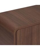 Porta TV Mirel in noce - 180x52x34 cm