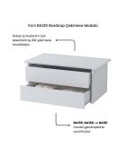 Tiroir BA139 - 4075 blanc - 86,2x39,8x50 cm