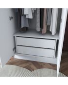 Tiroir BA139 - 4075 blanc - 86,2x39,8x50 cm