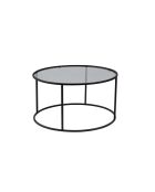 Salontafel Aurum 80 zwart/grijs - 80x43x80 cm