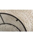 Salontafel Aurum 80 zwart/grijs - 80x43x80 cm