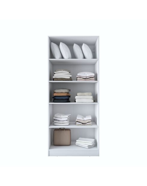 Armadio BA160 - 4525 bianco - 90 x 210 x 57,5 cm