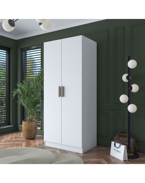 Armario BA160 - 4525 blanco - 90 x 210 x 57,5 cm