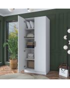 Armadio BA160 - 4525 bianco - 90 x 210 x 57,5 cm