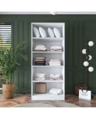 Armadio BA160 - 4525 bianco - 90 x 210 x 57,5 cm