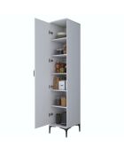Armoire multifonctionnelle JE252 - 4734 blanc - 40x204,2x45 cm