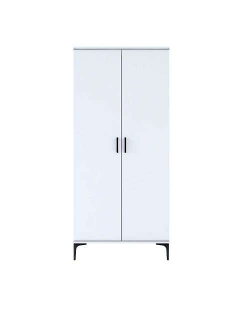 Armoire de toilette KC103 - 4679 blanc - 90 x 198,6 x 45 cm