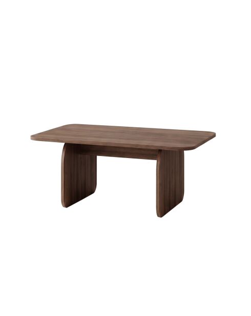 Pietra Milan salontafel in notenhout - 100x42x60 cm
