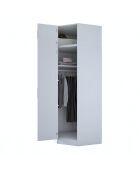 Armadio BA213 - 4689 bianco - 91 x 255 x 57,5 cm