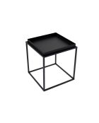 Shb-018 zwarte salontafel - 45x45x52 cm
