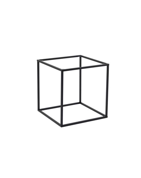 Shb-018 zwarte salontafel - 45x45x52 cm