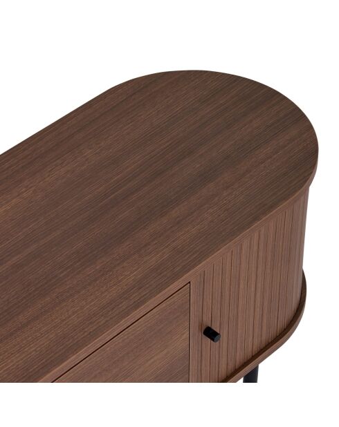 Porta TV in noce delicato - 180x47x40 cm