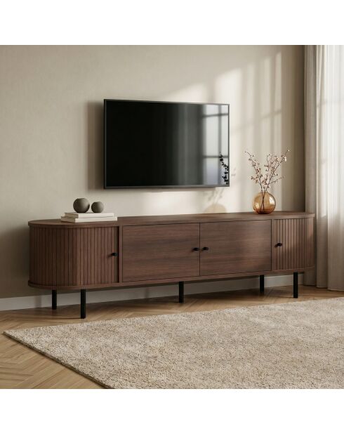Soporte de TV Gentle Walnut - 180x47x40 cm
