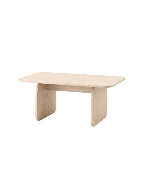Pietra salontafel Compass eikenhout - 100x42x60 cm
